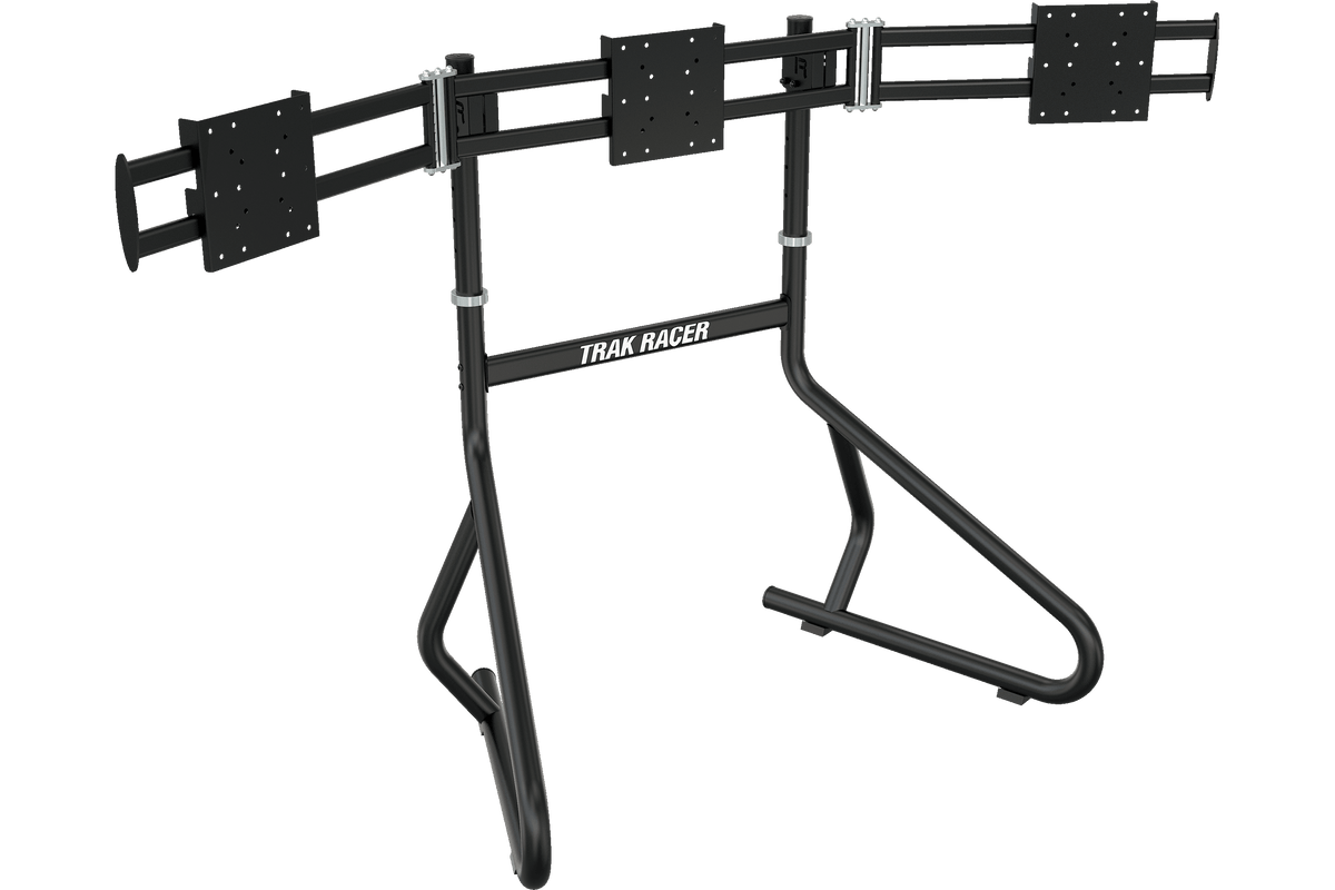 Small Freestanding Triple Monitor Stand - 22