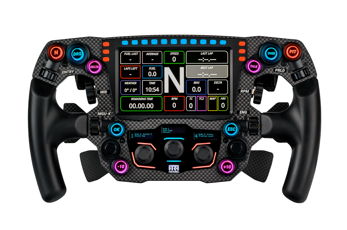 REXING FORMULA MAYARIS 2 CARBON FIBER FORMULA STEERING WHEEL (4