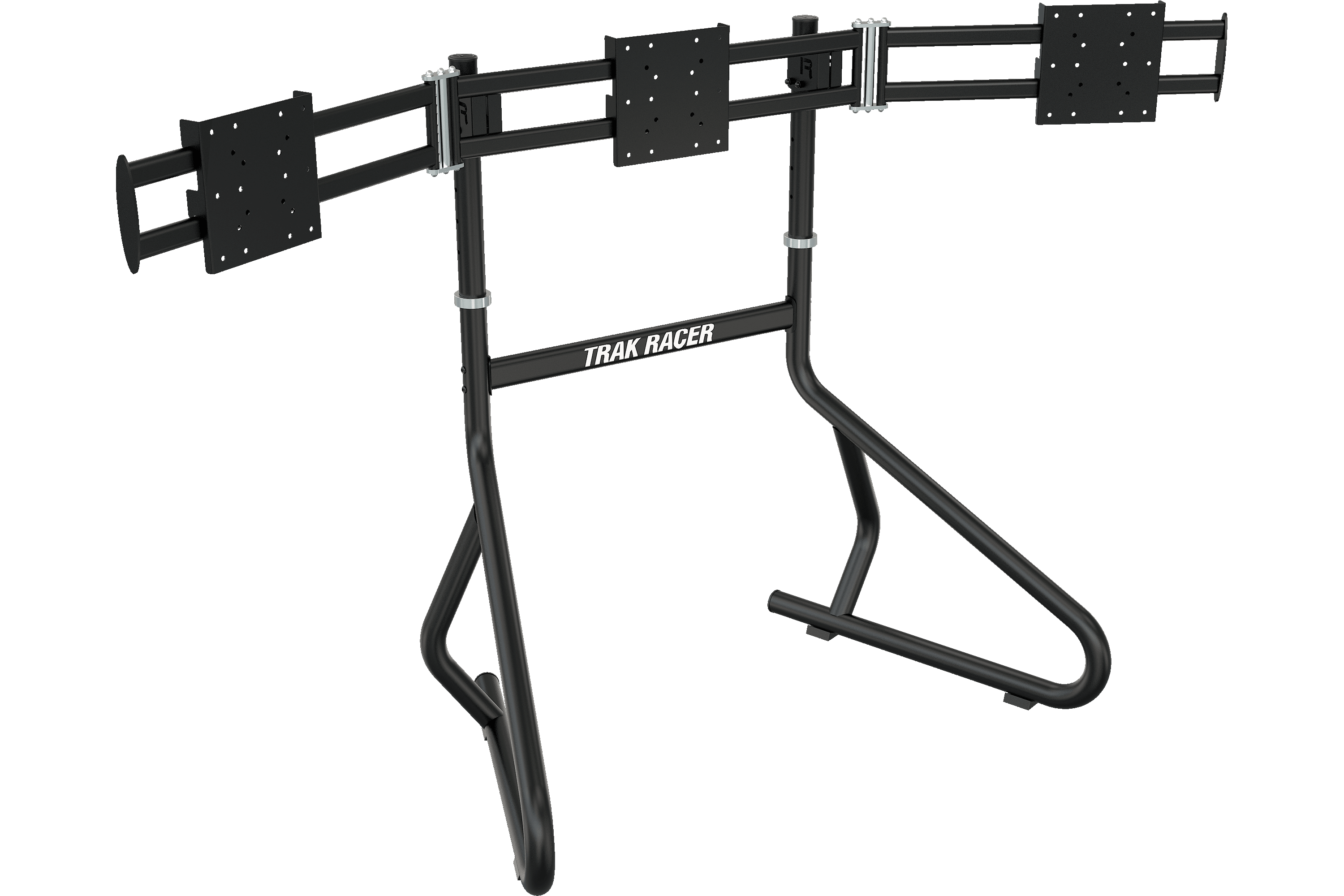 Small Freestanding Triple Monitor Stand - 22