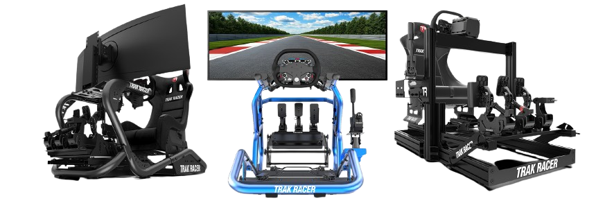シムレーシングTrak Racer CockpitセットSim Racing Trak Racer Cockpit Guide: Top Sim Racing and Flight Rigs for