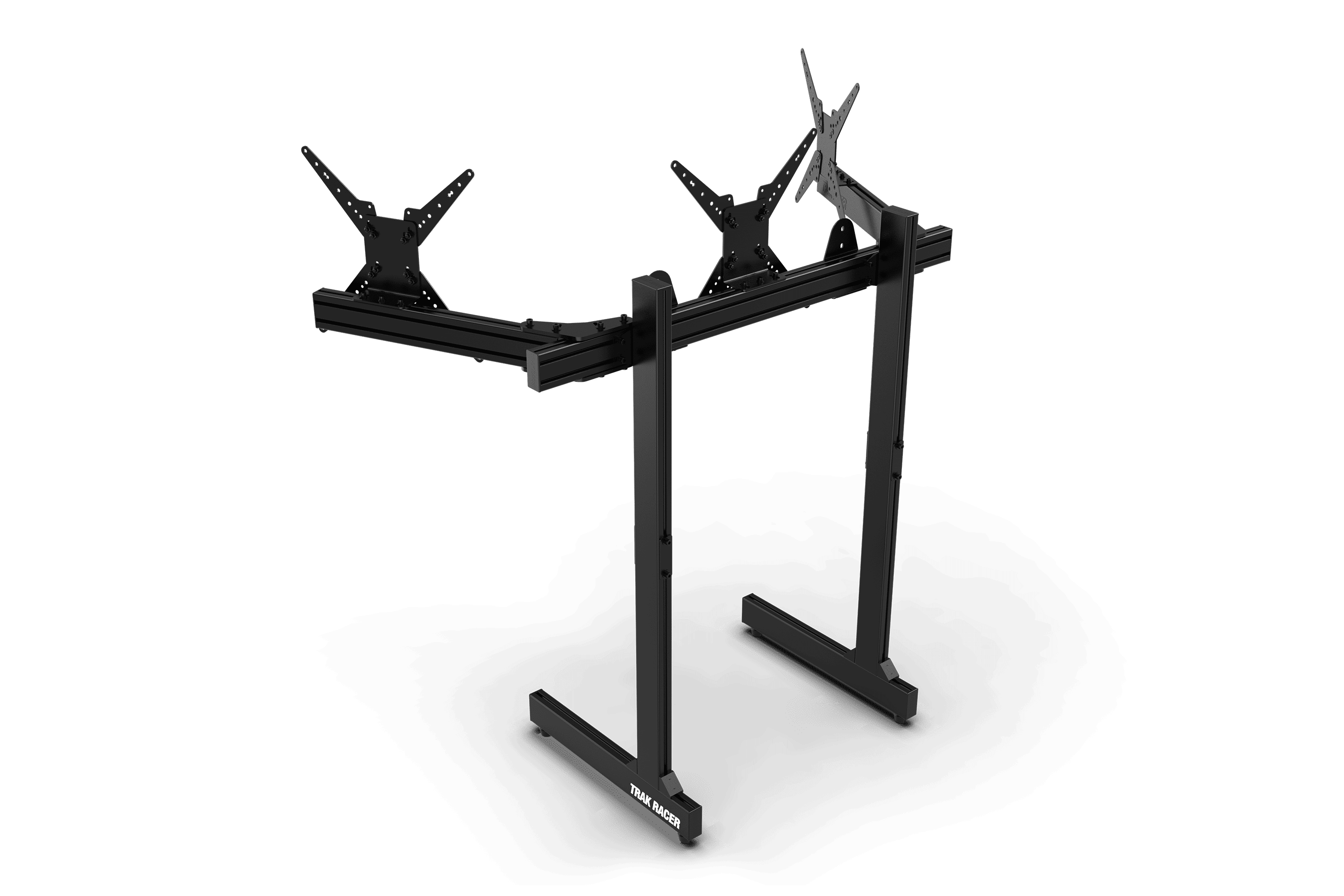 Freestanding Triple Monitor Stand - Supports up to 45