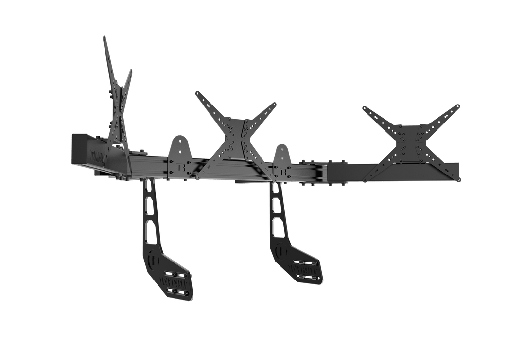 Cockpit-Mounted Triple Monitor Mount - Supports up to 45