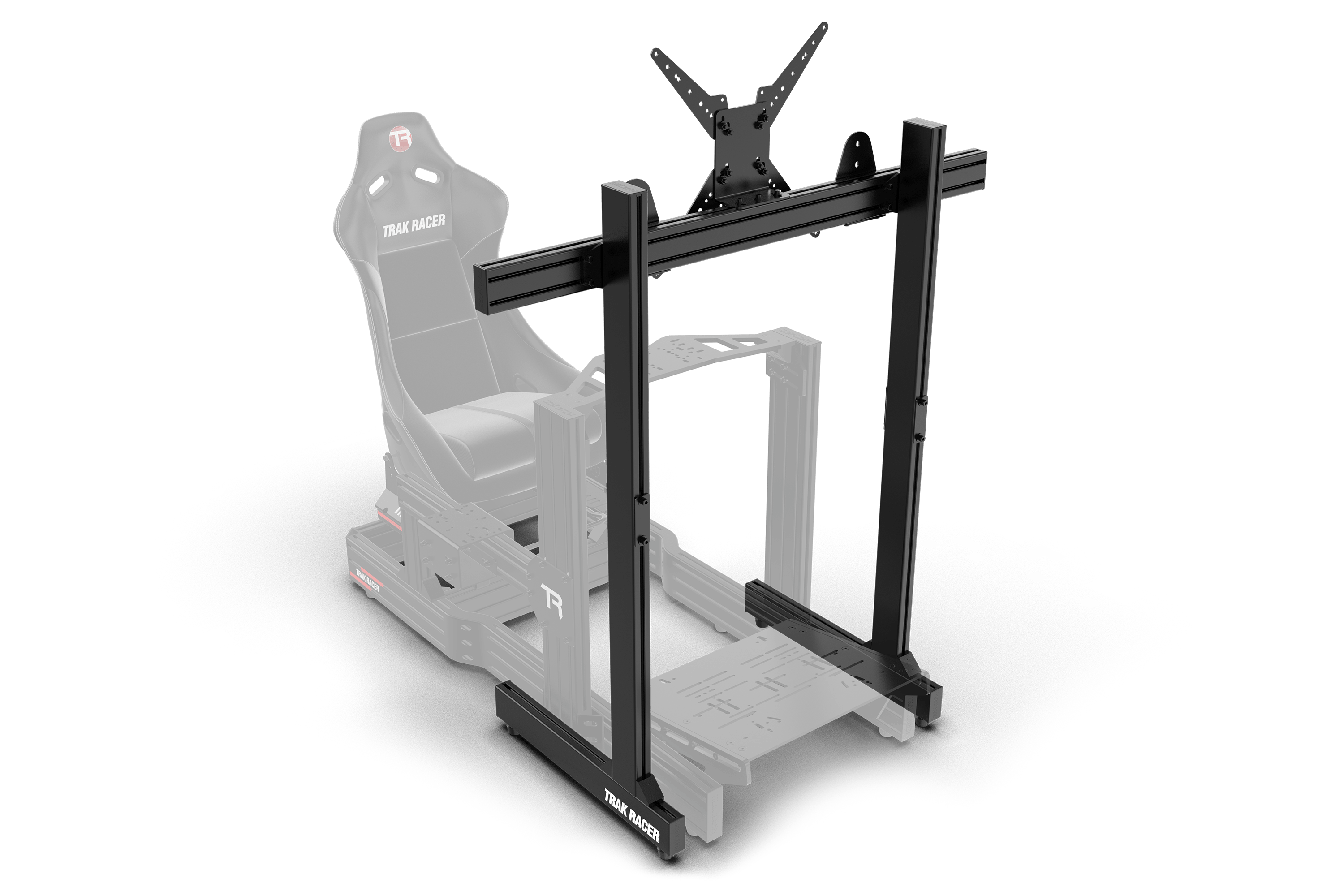 Freestanding Single Monitor Stand - Supports up to 80