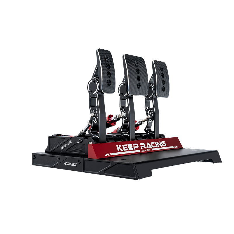 Simagic P1000-3 Pedal Set – 3-Pedal Load Cell / Hall Modular