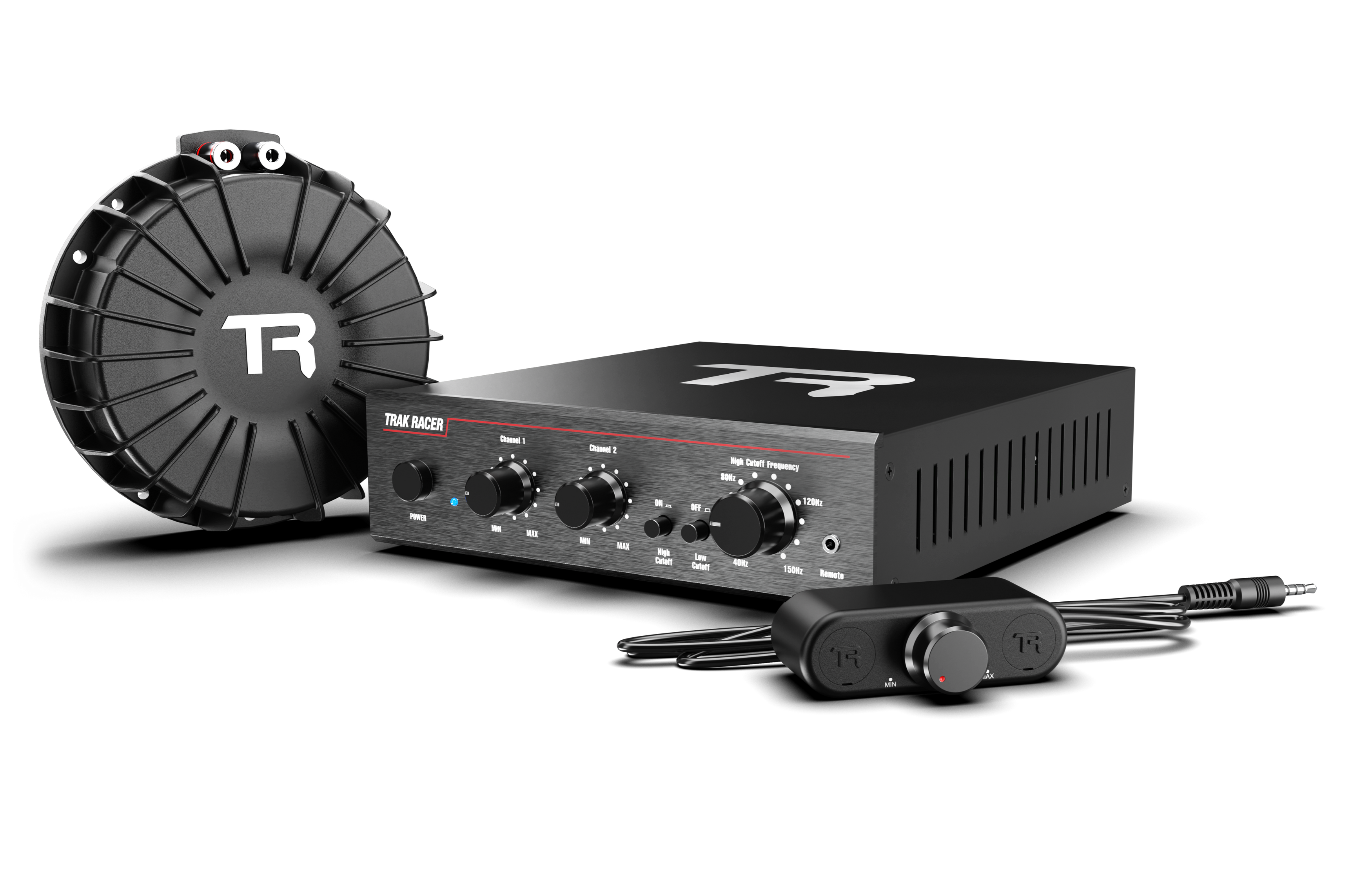Trak Racer V2 Pro 2CH 200W Low-Frequency Class-D Amplifier and Trak Racer V2 Pro 2CH 200W Low-Frequency Class-D Amplifier and