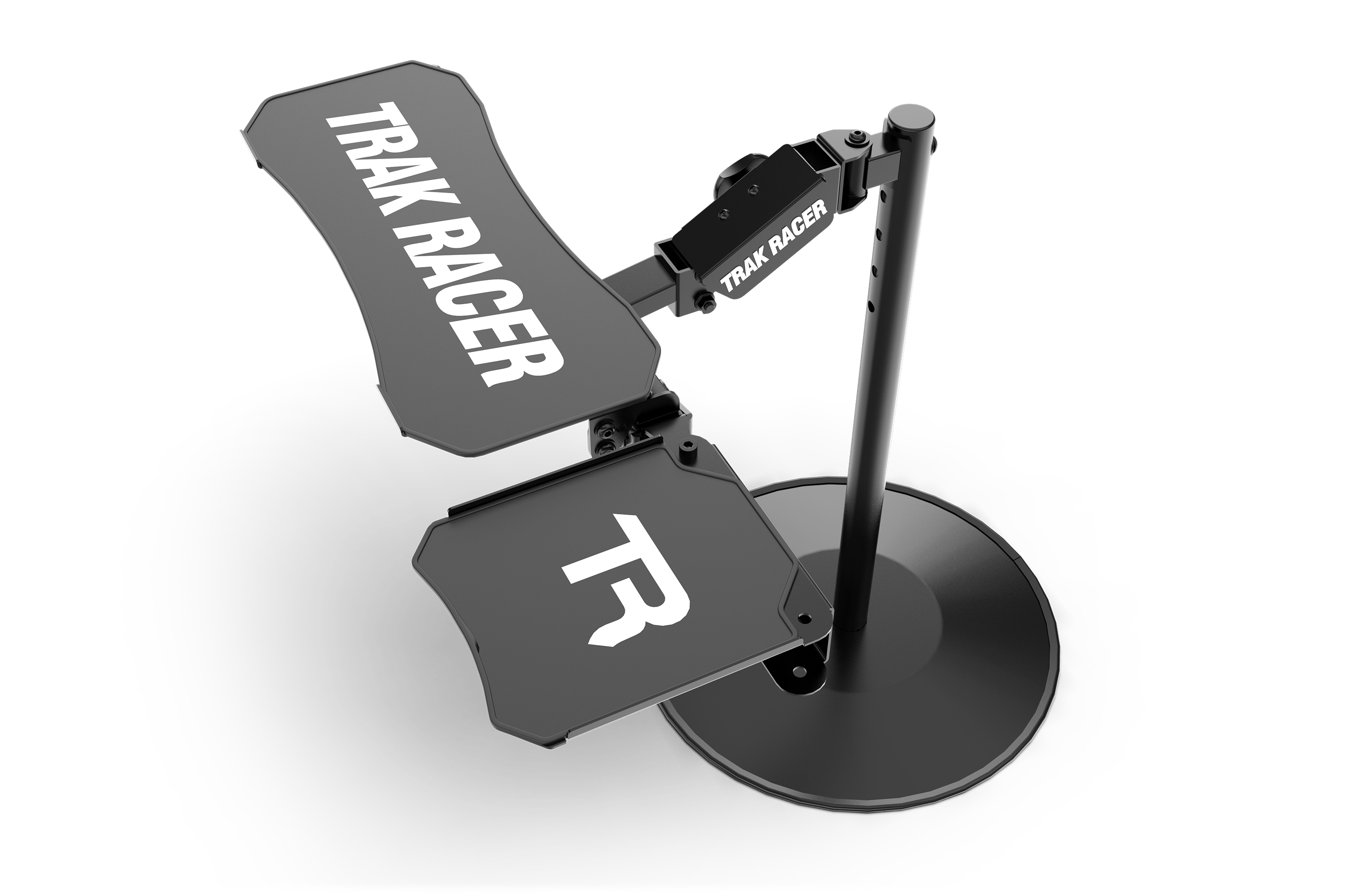Adjustable Free-Standing Keyboard and Mouse Tray – Trak Racer CA