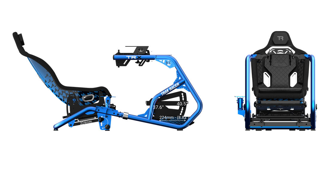 TRAK RACER TRX シミュレーションレーシングシート Trak Racer Alpine Racing TRX | Simulation1Systems
