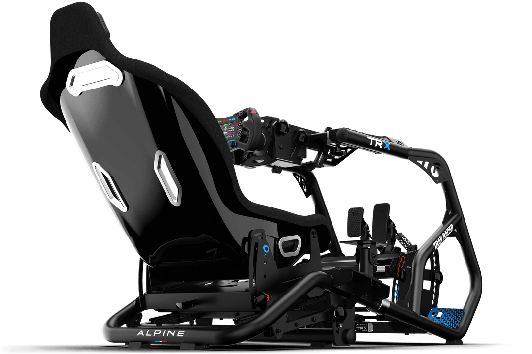 TRAK RACER TRX シミュレーションレーシングシート Formula/GT Hybrid Racing Simulator Seat — Alpine F1 Engineered