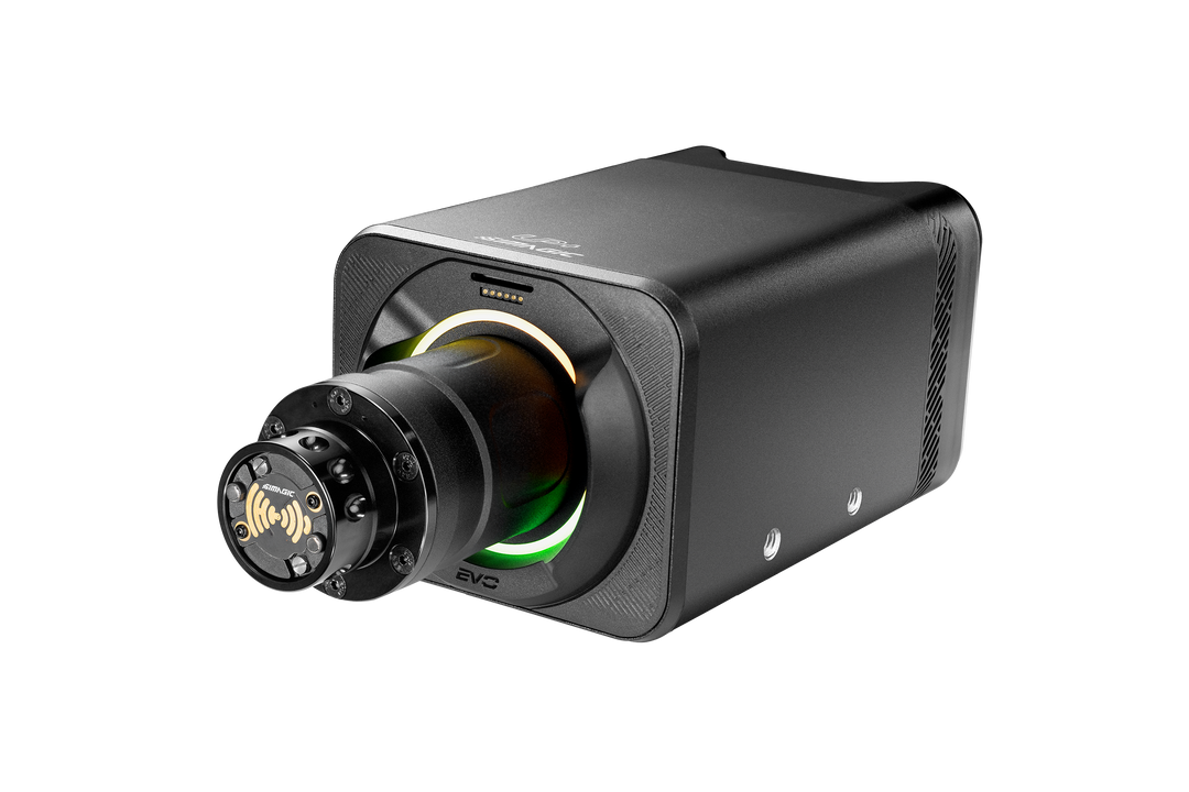 Neomagic α Simagic NEO X Hub with Alpha EVO Pro 18nm Wheel Base and Leather